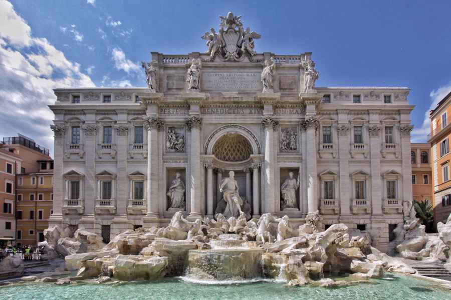 fontana di trevi